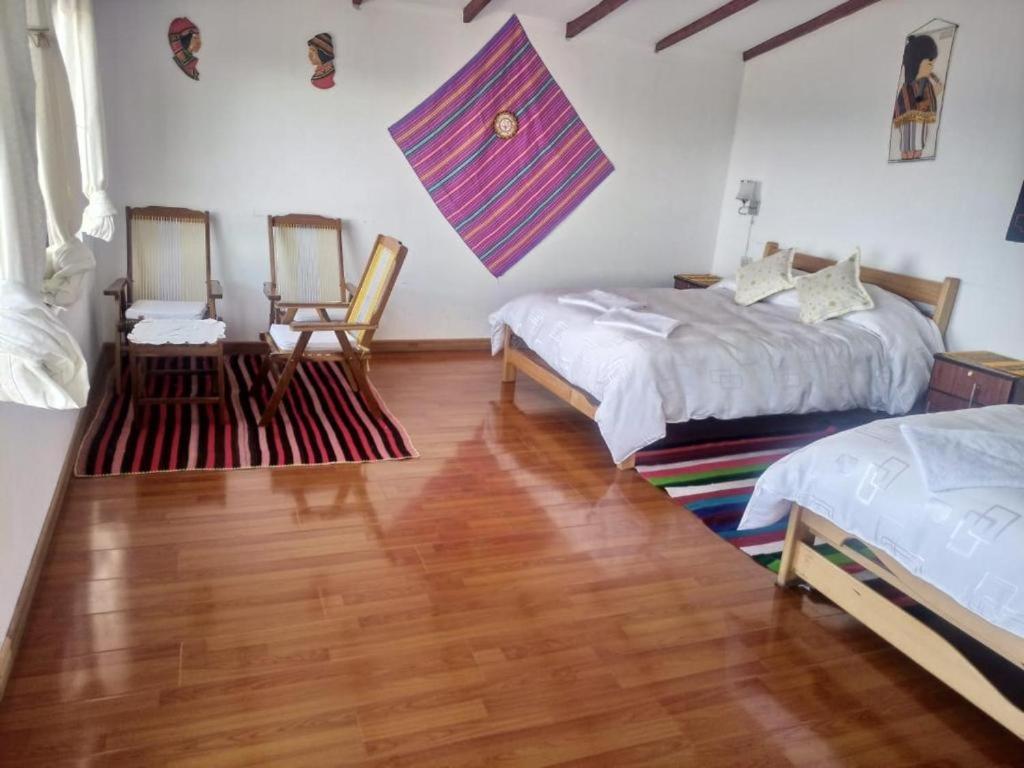 Hostal Inca Uma Comunidad Yumani Exterior foto