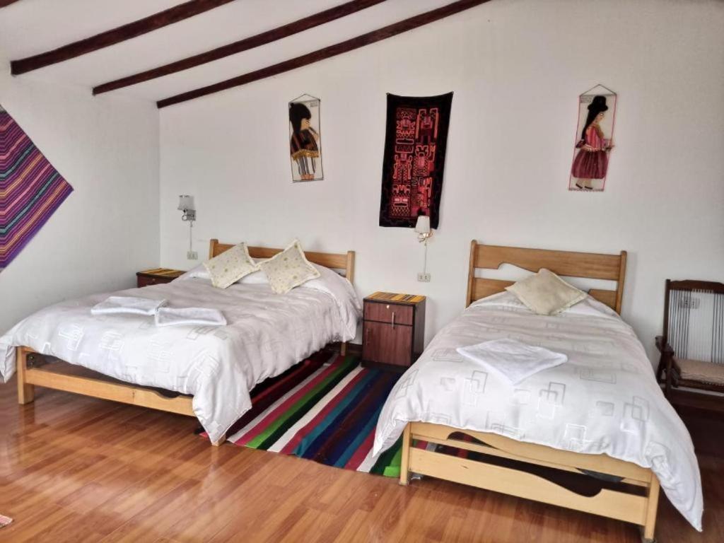 Hostal Inca Uma Comunidad Yumani Exterior foto